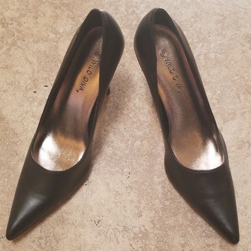 Classic  Black Womens Heels